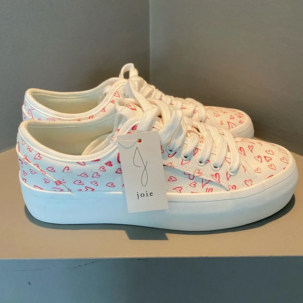 ❤️Heart Sneakers by JOIE - Picture 1 of 7